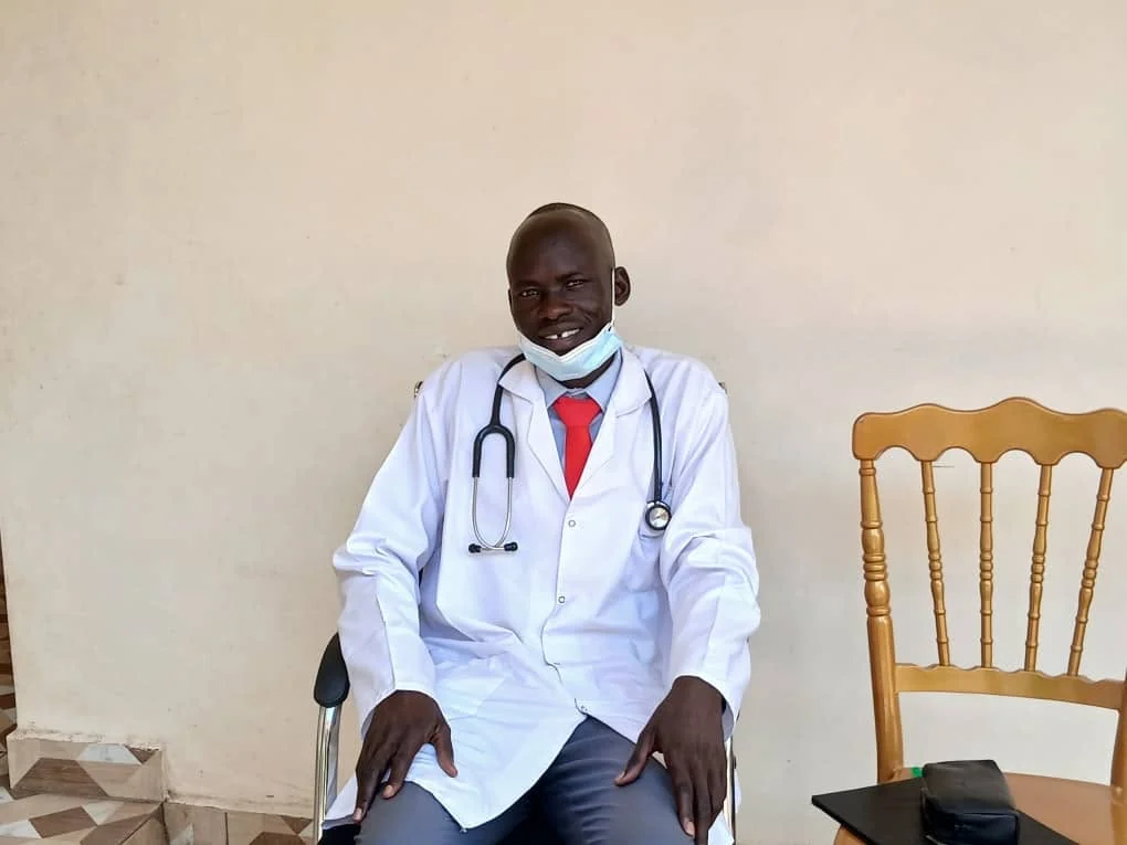 A final-year medical student after an examination session